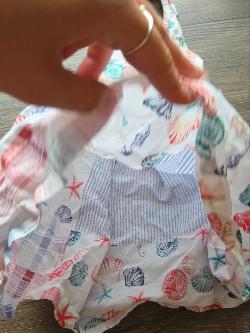 Blueberi Boulevard Seashell Summer Beach Halter Dress Size 2t Girls